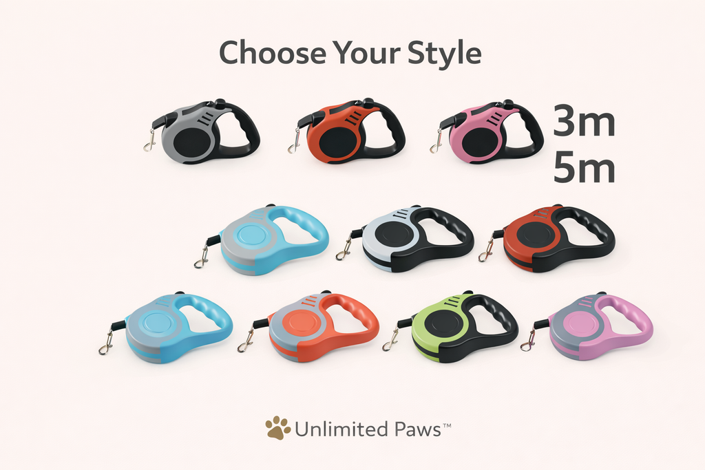Premium Retractable Dog Leash (3M / 5M)