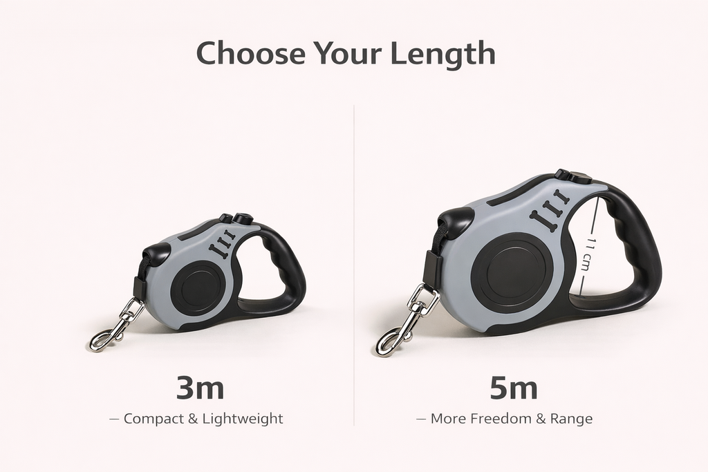Premium Retractable Dog Leash (3M / 5M)