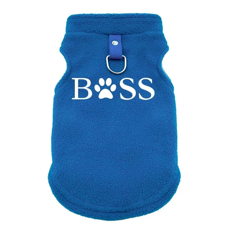 BSS Fleece Dog Sweater Vest for Small Dogs – Warm & Comfortable