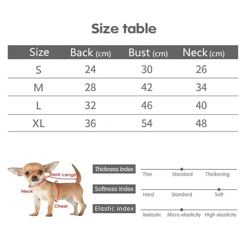 BSS Fleece Dog Sweater Vest for Small Dogs – Warm & Comfortable