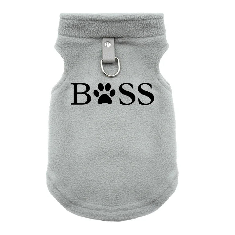 BSS Fleece Dog Sweater Vest for Small Dogs – Warm & Comfortable