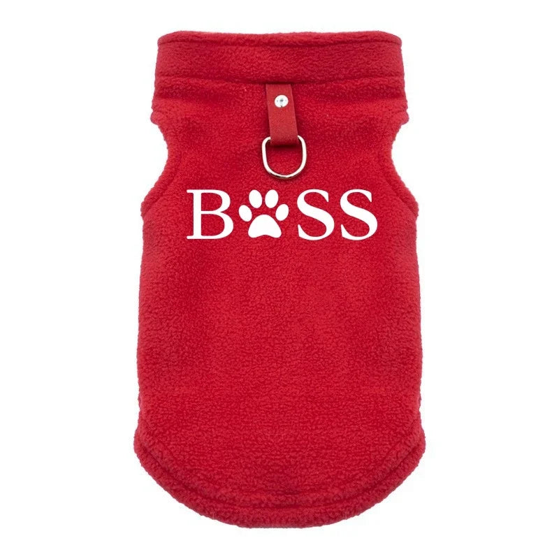 BSS Fleece Dog Sweater Vest for Small Dogs – Warm & Comfortable