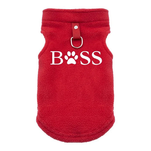 BSS Fleece Dog Sweater Vest for Small Dogs – Warm & Comfortable
