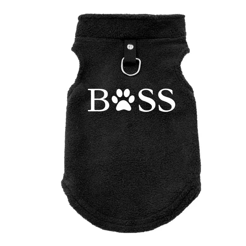 BSS Fleece Dog Sweater Vest for Small Dogs – Warm & Comfortable