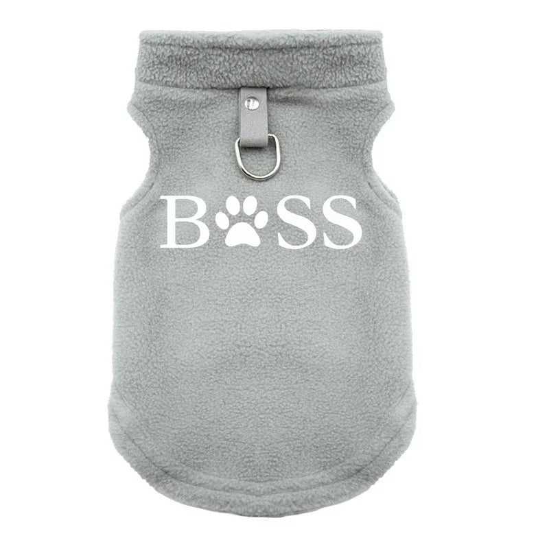 BSS Fleece Dog Sweater Vest for Small Dogs – Warm & Comfortable